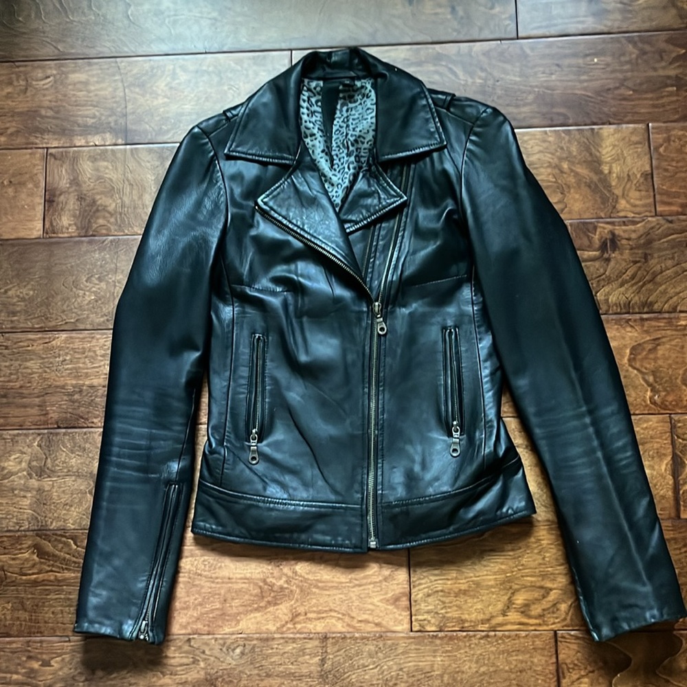 Kenna-T Genuine Leather Jacket